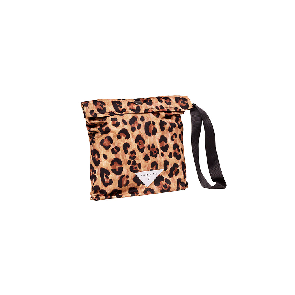 Practical leopard Fudini rain hood