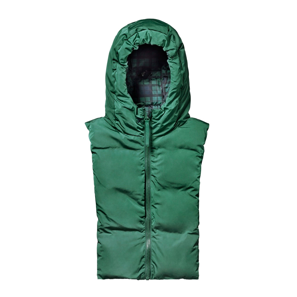 Capuche de pluie Fudoon carreaux réversible petite mendigote