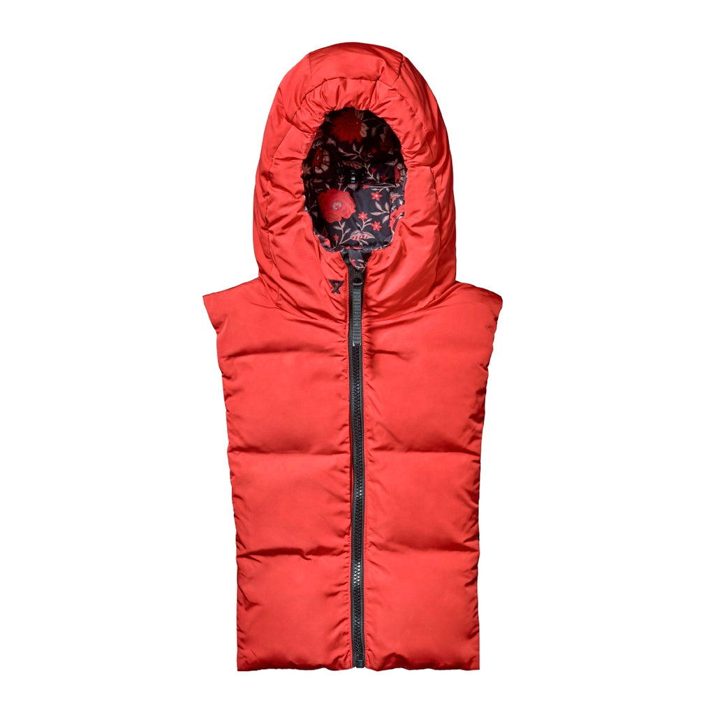 Capuche de pluie Fudoon fleurs réversible petite mendigote