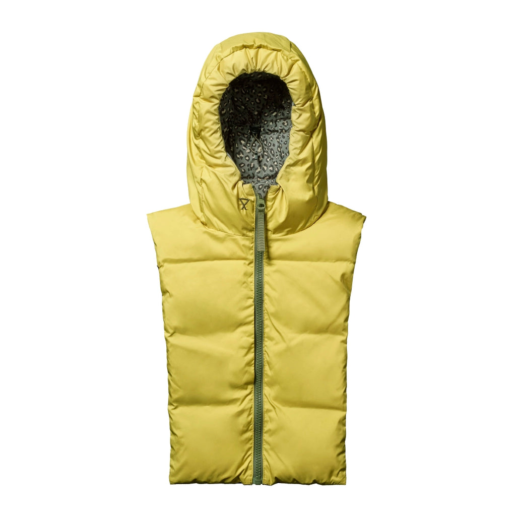 Fudoon capuche pluie léopard kaki lichen
