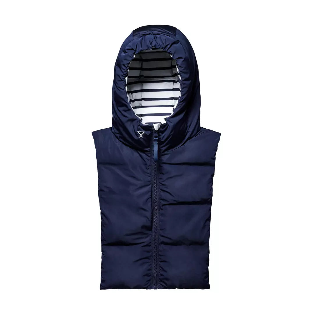 Veste à capuche zippée en polaire Bleu Veste à capuche zippée en polaire Bleu