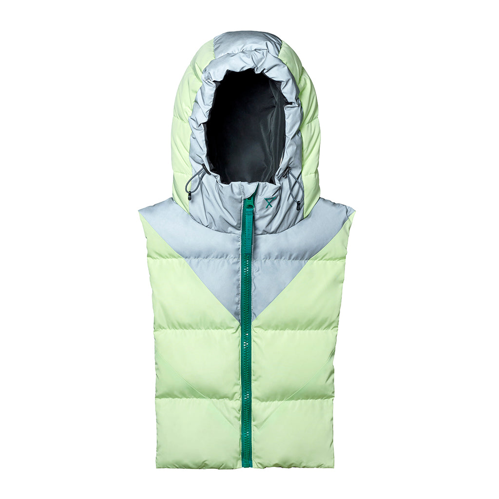 Hood Fudoon green reflective rain