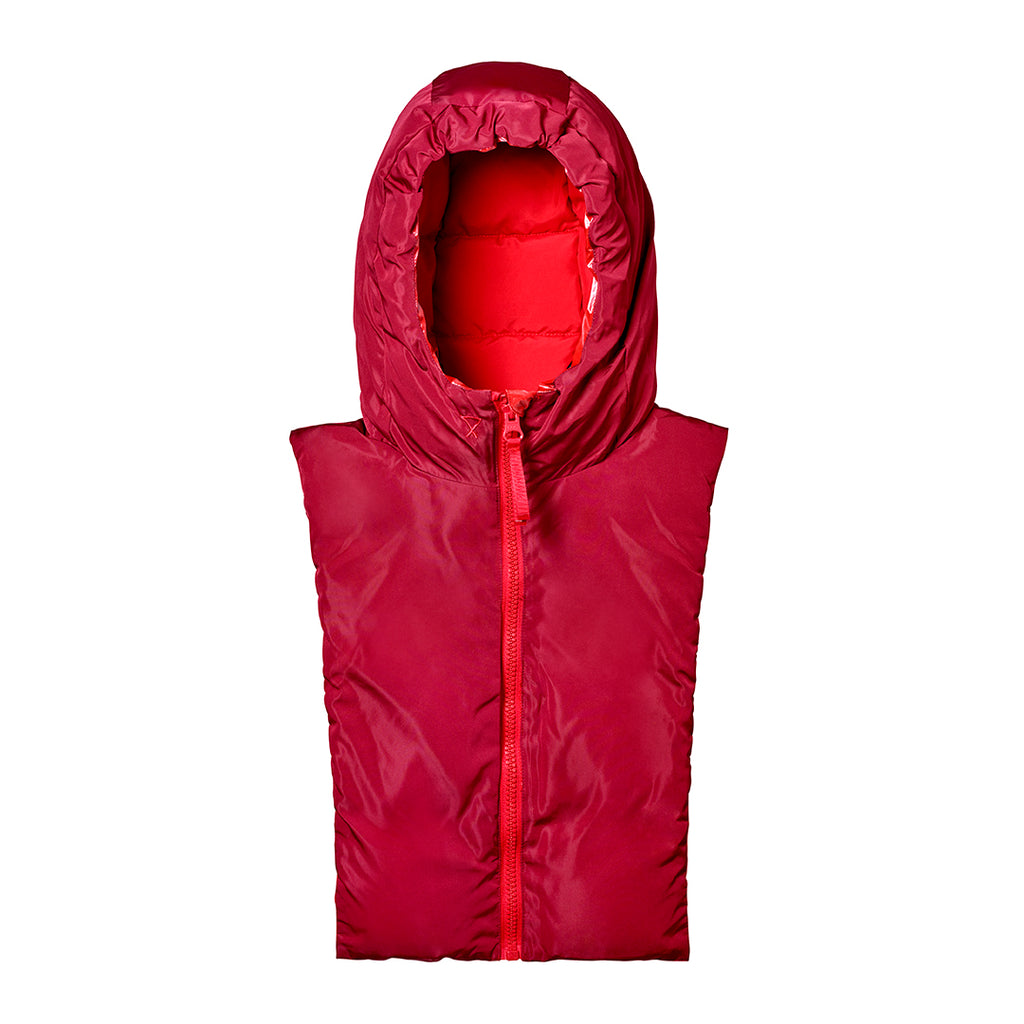 Hood Fudoon burgundy red reversible