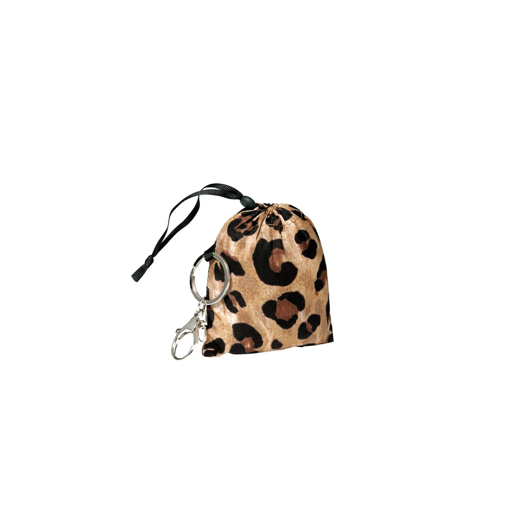 Nanobag Fudoon leopard key ring